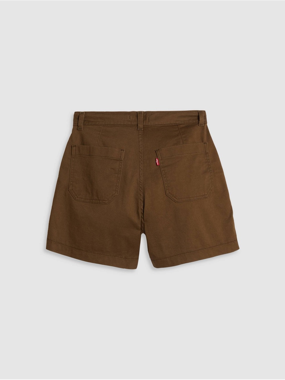 Levi's Women Utility Shorts Brown - Picture 3 of 7